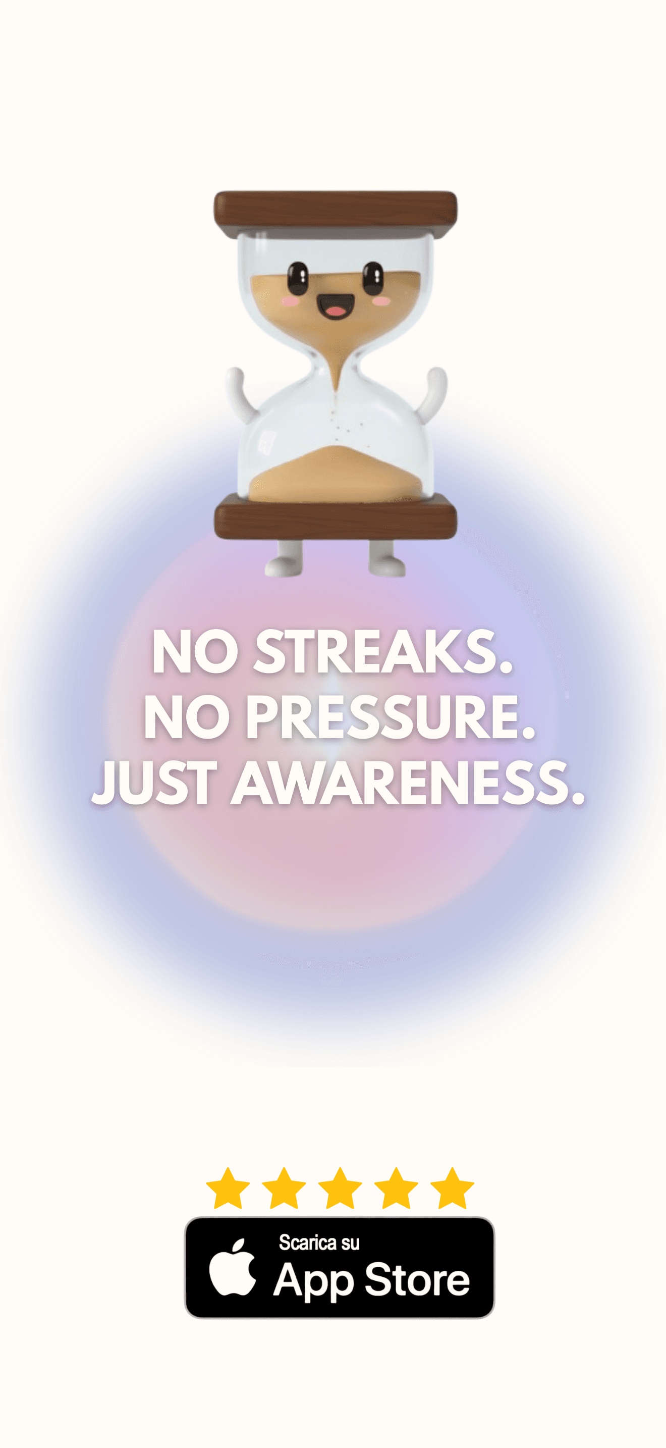 No streak, no pressure, just awareness